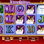 kitty glitter slot wins